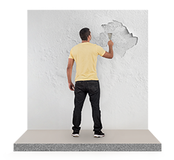 Blog, anímate a pintar, pinturas CPP, ¿Cómo lograr una pared lisa y sin imperfecciones?