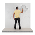 Blog, anímate a pintar, pinturas CPP, ¿Cómo lograr una pared lisa y sin imperfecciones?