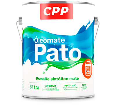 Blog, anímate a pintar, pinturas CPP, Esmalte alquídico óleo mate pato