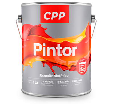 Blog, anímate a pintar, pinturas CPP, Esmalte alquídico superior pintor