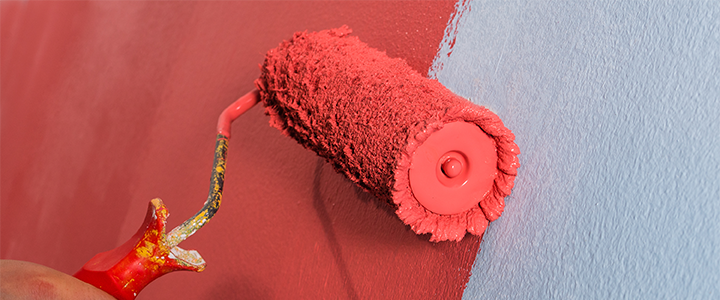 Blog, anímate a pintar, pinturas CPP, Aplica una capa de pintura utilizando un rodillo
