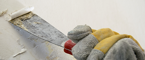 Blog, anímate a pintar, pinturas CPP, Con una espátula retira la pintura