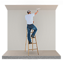 Blog, anímate a pintar, pinturas CPP, Pinta tu techo de una forma rápida y sencilla