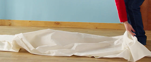 Blog, anímate a pintar, pinturas CPP, coloca el cobertor absorbente