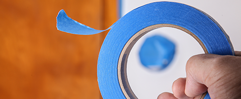 Blog, anímate a pintar, pinturas CPP, Cinta adhesiva azul