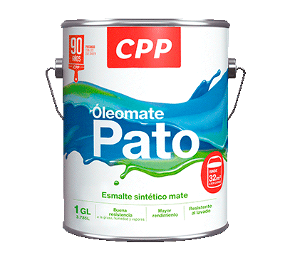 Producto, pinturas CPP, esmaltes y Ólos, esmalte pintor, anticorrosivo, Ólo mate pato, Perú