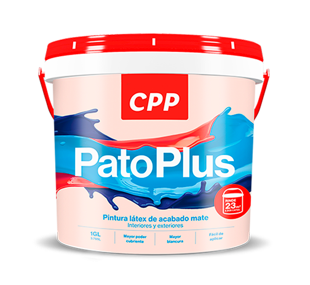 Productos, pinturas CPP, bases, látex, diluyentes, automotriz, esmaltes y óleos, PatoPlus, Perú