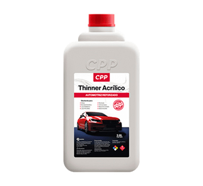 Producto, pinturas CPP, diluyentes, thinner acrílico, Perú