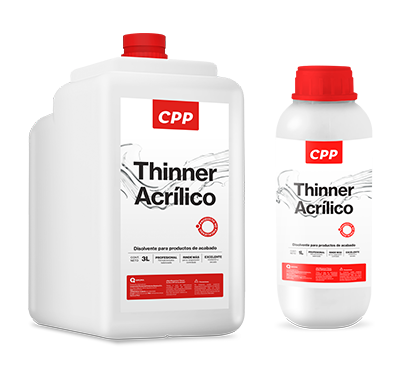 Producto, pinturas CPP, diluyentes, thinner acrílico, Perú